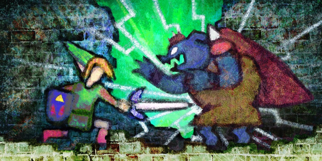 Legend-of-Zelda-Link-Between-Worlds-Painting